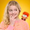 Disney Perch’d 5.5-inch Shoulder Plush Anxiety Stuffed Animal, Wearable Plushie, Soft Toy for Fans, Girls, Boys, Kids, Ages 2 and Up by Just Play