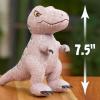 JURASSIC WORLD Rebirth Small Plush T. rex, 7 inch Tall Stuffed Small Plush Animal, Ages 3 and up