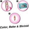 Just Play Shrinky Dinks 68-piece Jewelry Kit, Includes Beads, Barrettes, Elastic String and Earring Hoops, Holiday Stocking Stuffers, Gifts, Presents, Kids Toys for Ages 5 Up