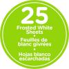 Just Play Shrinky Dinks Creative Pack, 25 Sheets Frosted White, Kids Art and Craft Activity Set, Kids Toys for Ages 6 Up, Large