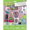 Shrinky Dinks Creative Pack, 25 Sheets Crystal Clear, Kids Art and Craft Activity Set, Holiday Stocking Stuffers, Gifts, Presents, Kids Toys for Ages 6 Up