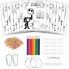 Shrinky Dinks Junior Disney Tim Burton’s The Nightmare Before Christmas Activity Kit, 50-Pieces, Holiday Stocking Stuffers, Gifts, Presents, Kids Toys for Ages 5 Up by Just Play