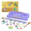 Universal Wicked Gem Art Studio – DIY Jewelry & Charm Craft Kit with Gems, Stickers & Workstation, Kids Craft Set Holiday Gift Ages 3+