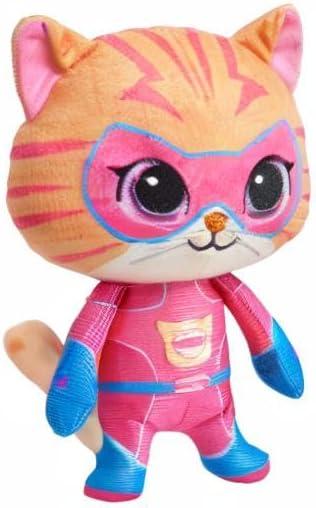 imageDisney Junior SuperKitties 7inch Small Plush Stuffed Animal Ginny Kitten Kids Toys for Ages 2 Up by Just Play