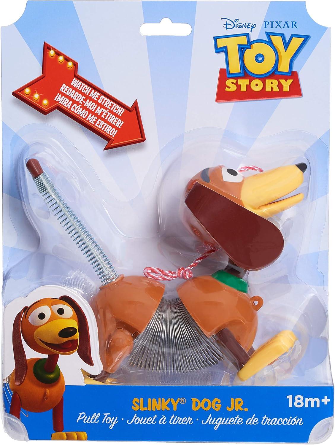 imageDisney and Pixar Toy Story Slinky Dog Jr Pull Toy Toys for 3 Year Old Girls and Boys Kids Toys for Ages 18 Month by Just Play