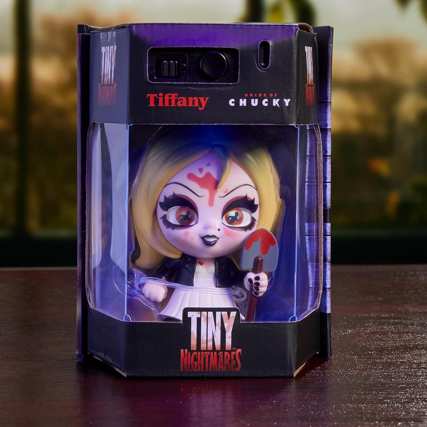 imageTiny Nightmares 3inch Black Light Edition Collectible Tiffany Figure Amazon Exclusive Toy for Fans Teenagers Adults Boys Girls Ages 14 and Up by Just Play