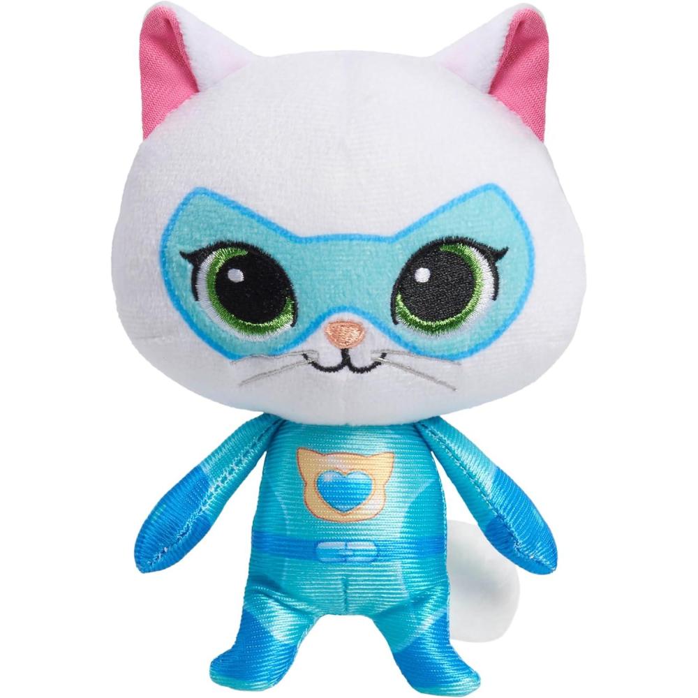 imageDisney Junior SuperKitties 65inch Small Plush Stuffed Animal Bitsy Kitten Kids Toys for Ages 2 Up by Just Play