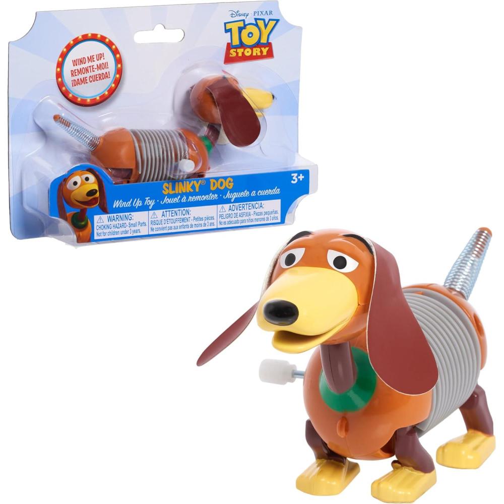 imageDisneyPixars Toy Story Slinky Dog WindUp Toy Slinky Dog from Toy Story Fidget Toy Kids Toys for Ages 3 Up by Just Play