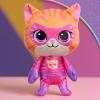 Disney Jr. SuperKitties Small 7-inch Plush Ginny Stuffed Animal, Su-Purr Wild Outfit, Kitten, Toy for Fans, Girls, Kids, Ages 2 and Up by Just Play