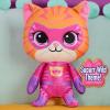 Disney Jr. SuperKitties Small 7-inch Plush Ginny Stuffed Animal, Su-Purr Wild Outfit, Kitten, Toy for Fans, Girls, Kids, Ages 2 and Up by Just Play