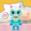 Disney Junior SuperKitties Cat-Tastic Transforming Bitsy, Kids Toys for Ages 3 Up by Just Play