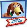Disney and Pixar Toy Story 16,5 cm Slinky Dog Plush Stuffed Animal, Kids Toys for Ages 18 Month by Just Play