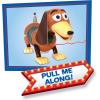Disney•Pixar’s Toy Story Slinky Dog Pull Toy, Walking Spring Toy for Boys and Girls, Kids Toys for Ages 18 Month by Just Play