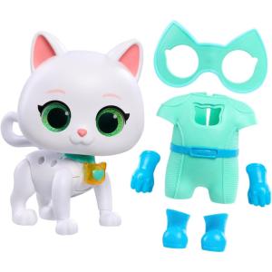 Disney Junior SuperKitties Cat-Tastic Transforming Bitsy, Kids Toys for Ages 3 Up by Just Play