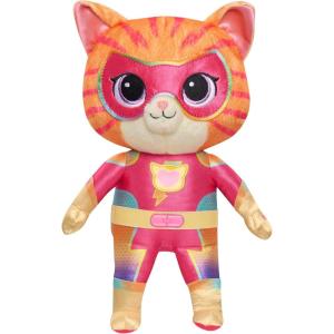 Disney Junior SuperKitties Su-Purr Charged Ginny to The Rescue Lights and Sounds 12-inch Figure, Kids Toys for Ages 3 Up by Just Play(Medium)