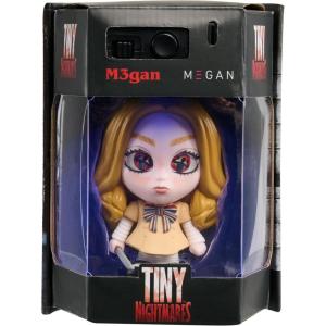 Tiny Nightmares 3-inch Black Light Edition Collectible M3GAN Figure, Amazon Exclusive, Toy for Fans, Teenagers, Adults. Boys, Girls, Ages 14 and Up by Just Play