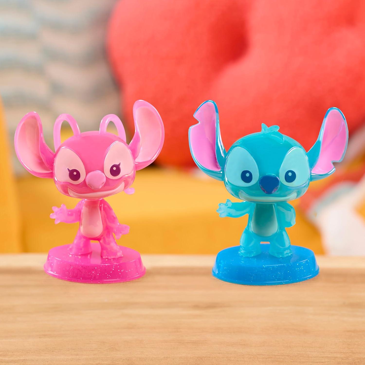 imageDisney Stitch Large Collectible Angel Figure 5 Inch Figure Collectible Figures Alien Kids Toys for Ages 3 Up by Just Play