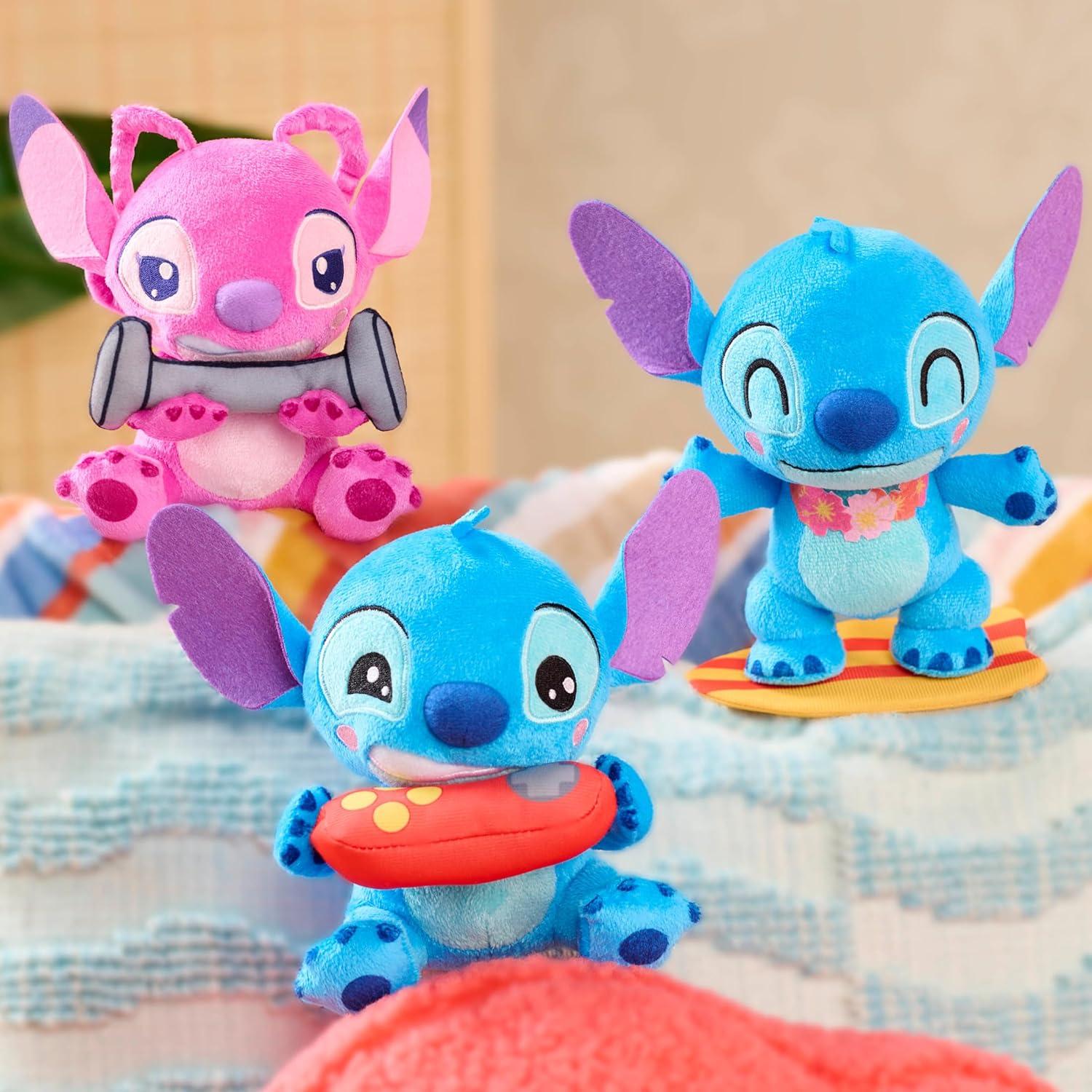 imageDisney Stitch Thats So Stich Small Gamer Stitch Plush 7 Inch Plush Stuffed Animal Alien Kids Toys for Ages 2 Up by Just Play