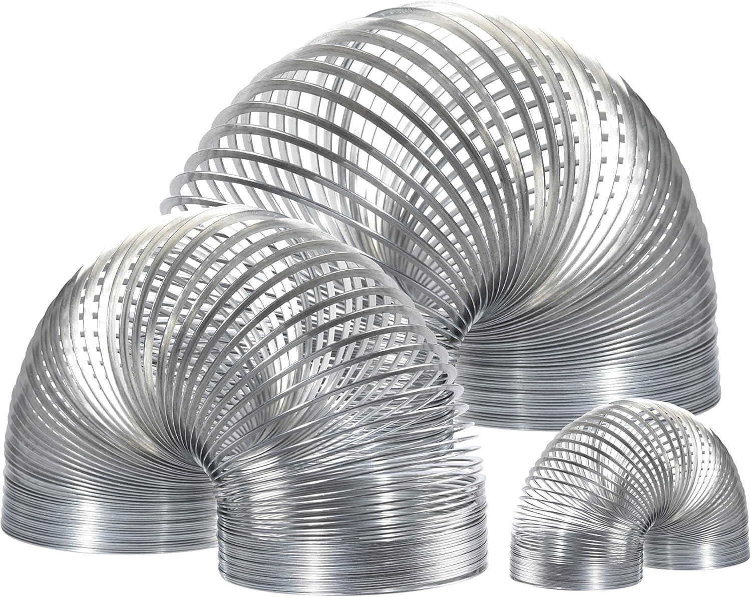 imageJust Play The Original Slinky Brand Fidget Toy Pack 1 Giant 1 Classic and 1 Slinky Junior Walking Metal Spring Toy Kids Toys for Ages 5 Up