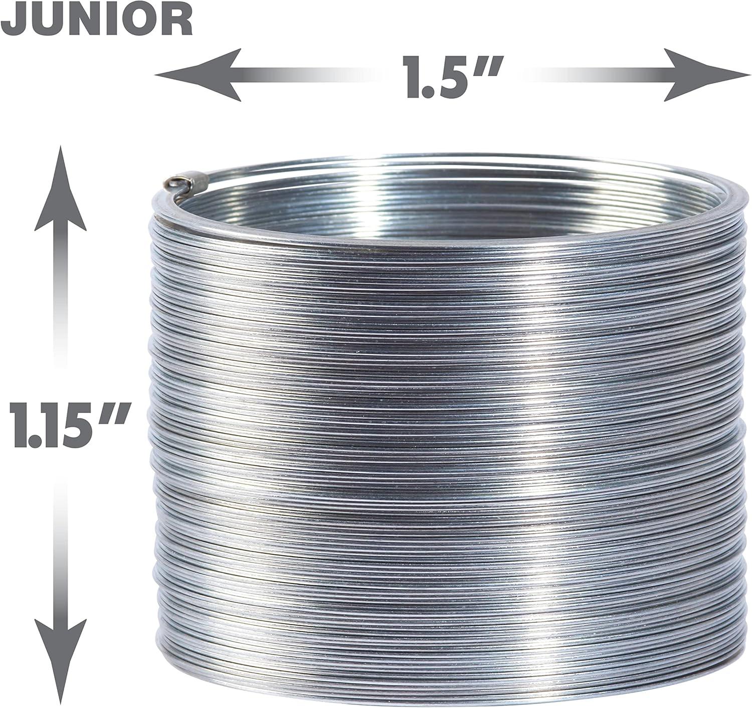 imageJust Play The Original Slinky Brand Fidget Toy Pack 1 Giant 1 Classic and 1 Slinky Junior Walking Metal Spring Toy Kids Toys for Ages 5 Up