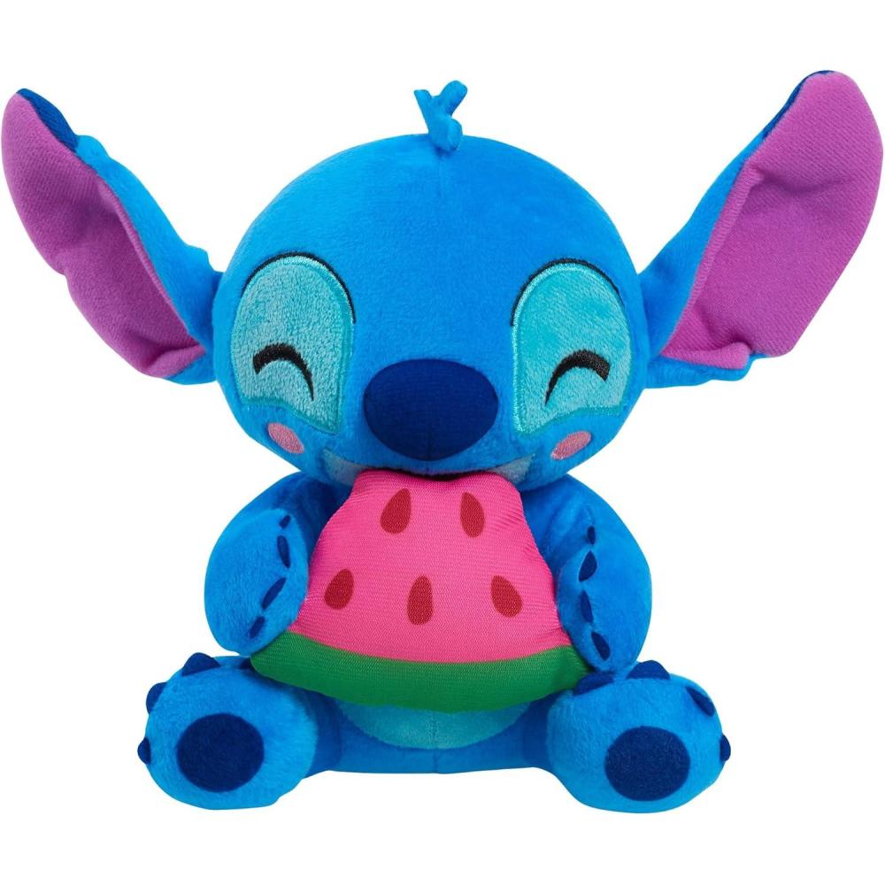 imageDisney Stitch Small Plush Stitch and Watermelon Stuffed Animal Blue Alien Kids Toys for Ages 2 Up by Just Play