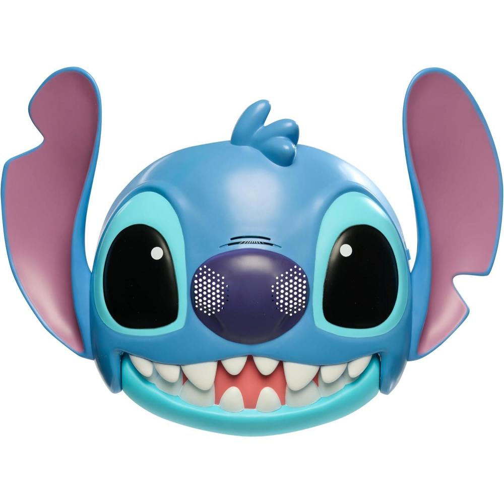 imageDisney Stitch Talking Mask with 25 Sounds ampamp Phrases Adjustable Straps Costume for Kids Dress Up and Pretend Play Toy for Fans Boys Girls Kids Ages 3 and Up by Just Play