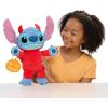 DISNEY SEASONAL Just Play Stitch as a Devil Halloween Large 15-inch Plushie Stuffed Animal, Officially Licensed Kids Toys for Ages 2 Up