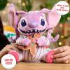 Disney Stitch 10-inch Holiday Feature Plush Angel Stuffed Animal with Music and Motion, Soft Cuddly Material, Toy for Fans, Girls, Kids, Ages 3 and Up by Just Play