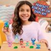 Disney Stitch Collectible Figure Set with Accessories, 11-Pieces, 2-inch Figurines, Collectible Toys, Home Decoration, Holiday Stocking Stuffers, Gifts, Presents, Kids Toys for Ages 3 Up by Just Play