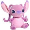 Disney Stitch Comfort Weighted Plush Angel, Officially Licensed, 14-inch Stuffed Animal, Super Soft Snuggly Stretchy Fabric, Alien, Pink, Kids Toys for Ages 3 Up by Just Play
