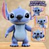 Disney Stitch Live-Action Larger Than Life 14-inch Vinyl Figure, Articulated Toy for Play or Display, Poseable Figurine, Inspired by Disney’s New Live-Action Lilo & Stitch Movie, Kids Ages 3+