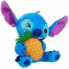 Disney Stitch Small Plush Stitch and Pineapple, Stuffed Animal, Blue, Alien, Holiday Stocking Stuffers, Gifts, Presents, Kids Toys for Ages 2 Up by Just Play