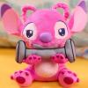 Disney Stitch That’s So Stich Angel Small 7-inch Plush, Stuffed Animal, Pink, Alien, Kids Toys for Ages 2 Up by Just Play(Small)