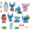 Disney’s Lilo & Stitch Deluxe Figure Set, 13-Piece Set, 2-inch tall Collectible Figurines, Pretend Play, Kids Toys for Ages 3 Up by Just Play