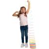 Extreme Rainbow Slinky®, Large Plastic Fidget Toy, 9-inch Tall, 7-inch Wide, Retro Spring Toy, Kids Toys for Ages 5 Up by Just Play