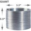 Just Play The Original Slinky® Brand Fidget Toy Pack: 1 Giant, 1 Classic, and 1 Slinky Junior Walking Metal Spring Toy, Kids Toys for Ages 5 Up