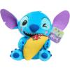 Disney Stitch Small 7-inch Plush Stuffed Animal, Stitch with Taco, Kids Toys for Ages 2 Up by Just Play
