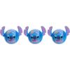 Disney Stitch Squish-a-Stitch Collectible Figures 3-Pack, 2-inch Mystery Glitter Figurines, Squishy Fidget Toys, Blind Box, Kids Toys for Ages 3 Up by Just Play