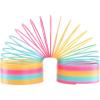 Extreme Rainbow Slinky®, Large Plastic Fidget Toy, 9-inch Tall, 7-inch Wide, Retro Spring Toy, Kids Toys for Ages 5 Up by Just Play