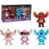 Just Play STITCH Disney Hawaiian Elements Plush Stuffed Animals Collector Set, Officially Licensed Kids Toys for Ages 3 Up, Amazon Exclusive
