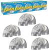 Just Play Slinky Jr. the Original Walking Spring Toy, 5-pack Small Metal Slinkys, Holiday Stocking Stuffers, Gifts, Presents, Kids Toys for Ages 5 Up