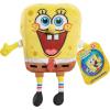 SpongeBob SquarePants 7-inch Small Bean Plush, Fun Collectible Size, Stuffed Animal, Kids Toys for Ages 3 Up by Just Play(Sponge Bob)