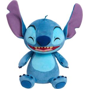 Disney Stitch Crack Me Up Stitch 11-inch Plush with Sounds and Motion, Wiggles, Giggles, and Laughs, Stuffed Animal, Kids Toys for Ages 3 Up by Just Play
