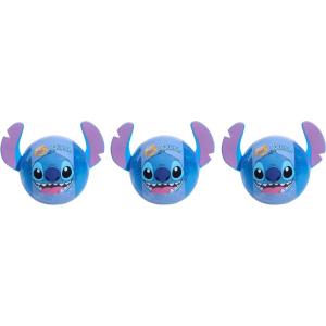 Disney Stitch Squish-a-Stitch Collectible Figures 3-Pack, 2-inch Mystery Glitter Figurines, Squishy Fidget Toys, Blind Box, Kids Toys for Ages 3 Up by Just Play