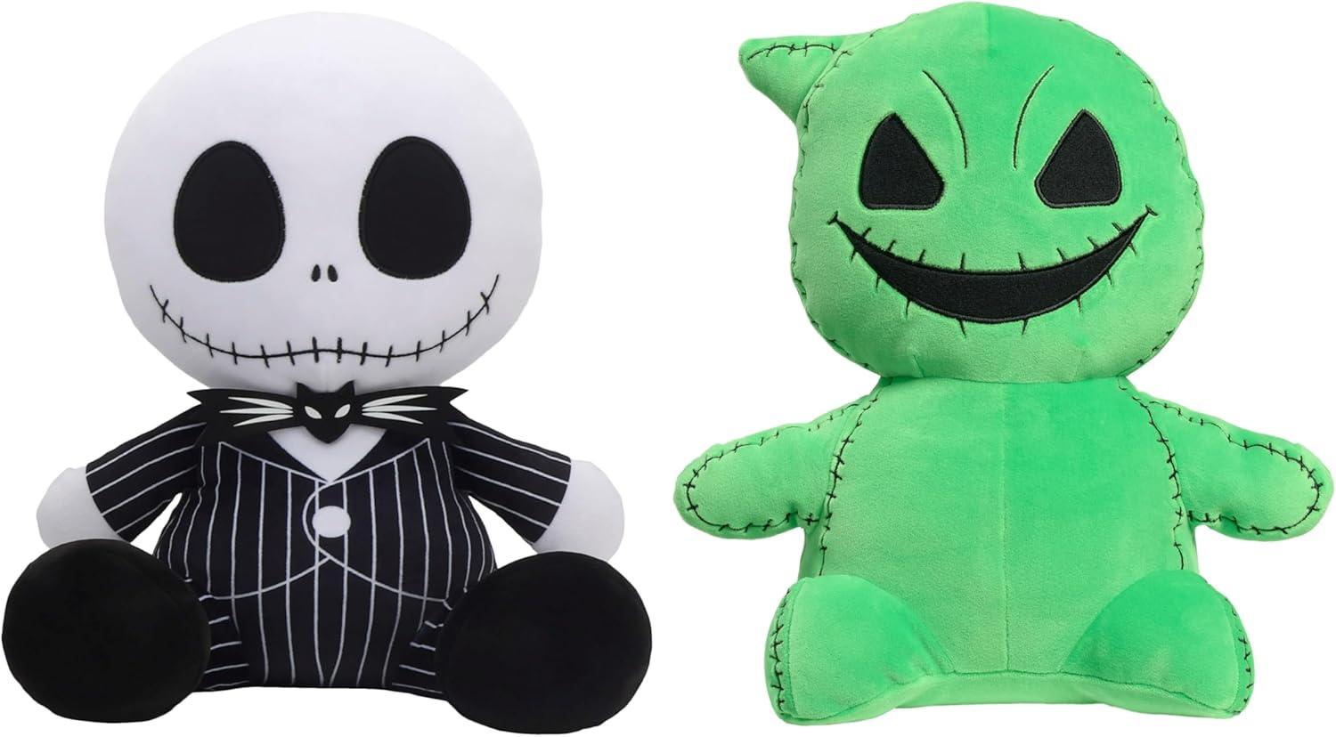 imageDisney Tim Burtons The Nightmare Before Christmas 12inch Oogie Boogie Comfeez 2lb Weighted Plush Stuffed Animal Toy for Fans Girls Boys Kids Ages 3 and Up by Just Play