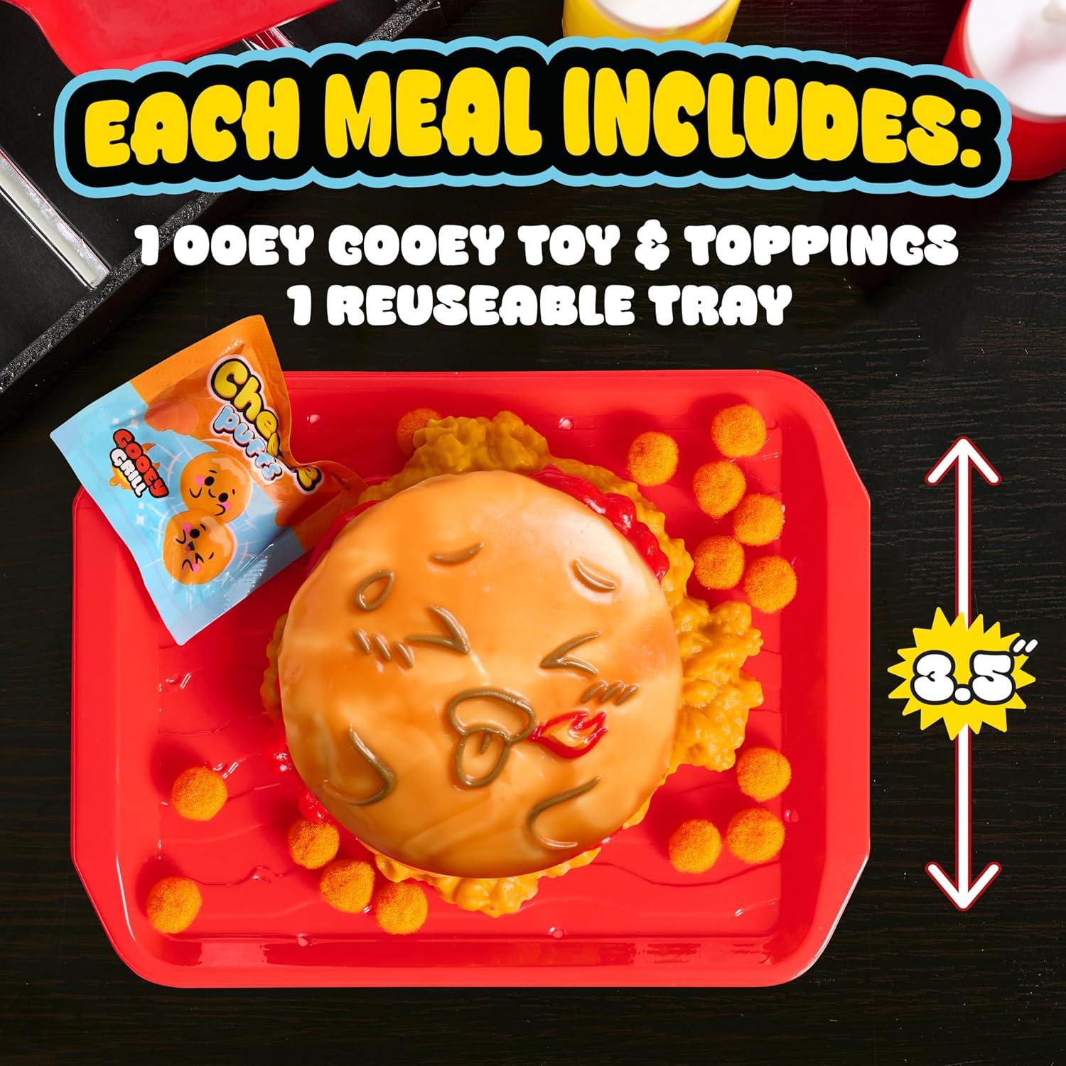 imageOoey Gooey Gooey Grill Chicken BBGoo Set with Toppings Super Soft and Squishy Play Food Fidget and Sensory Toy for Kids Girls Boys Ages 3 and Up by Just Play