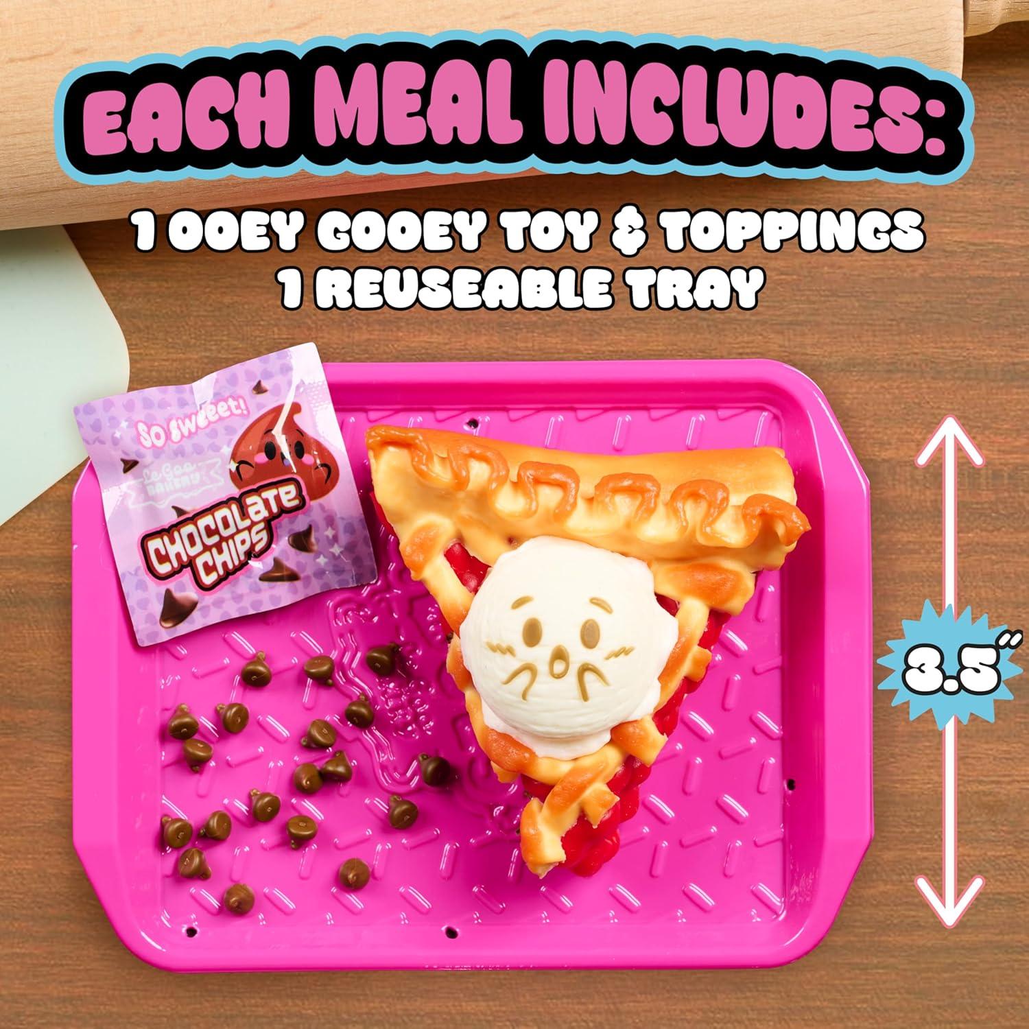 imageOoey Gooey Le Goo Bakery Squooshberry Pie Set with Toppings Super Soft and Squishy Play Food Fidget and Sensory Toy for Kids Girls Boys Ages 3 and Up by Just Play