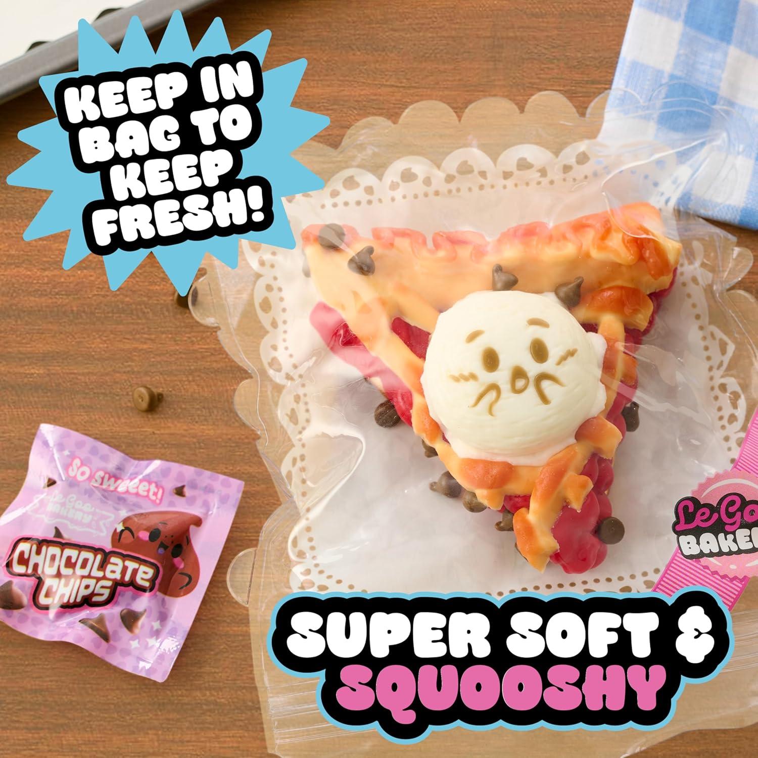 imageOoey Gooey Le Goo Bakery Squooshberry Pie Set with Toppings Super Soft and Squishy Play Food Fidget and Sensory Toy for Kids Girls Boys Ages 3 and Up by Just Play