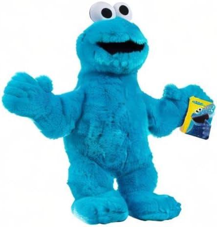 imageSesame Street Big Hugs 18inch Large Plush Cookie Monster Stuffed Animal Blue Pretend Play Kids Toys for Ages 18 Month by Just PlayLarge