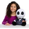 Disney Tim Burton’s The Nightmare Before Christmas Jack Skellington Comfort Weighted Plush, Kids Toys for Ages 3 Up by Just Play